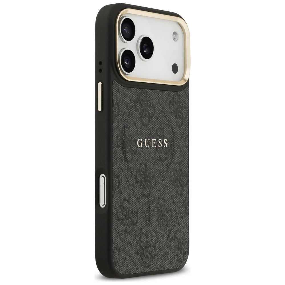 MagSafe tok Apple iPhone 17 Pro Max-hoz, Guess, 4G Classic, Fekete