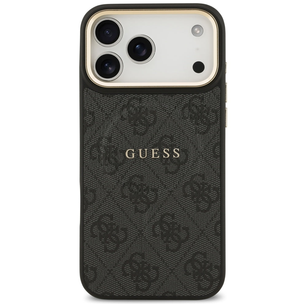 MagSafe tok Apple iPhone 17 Pro Max-hoz, Guess, 4G Classic, Fekete
