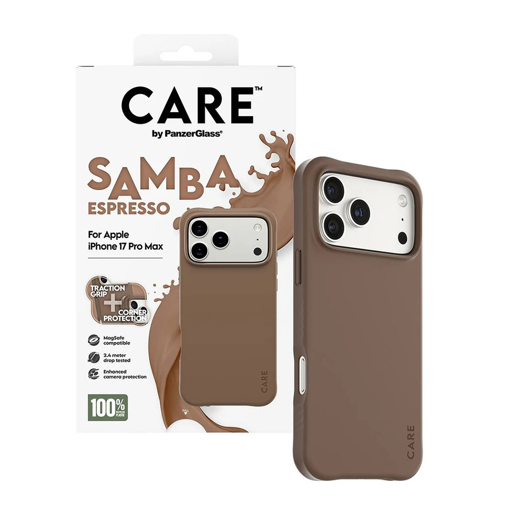 MagSafe tok Apple iPhone 17 Pro Max-hoz, PanzerGlass, Divatos Barna