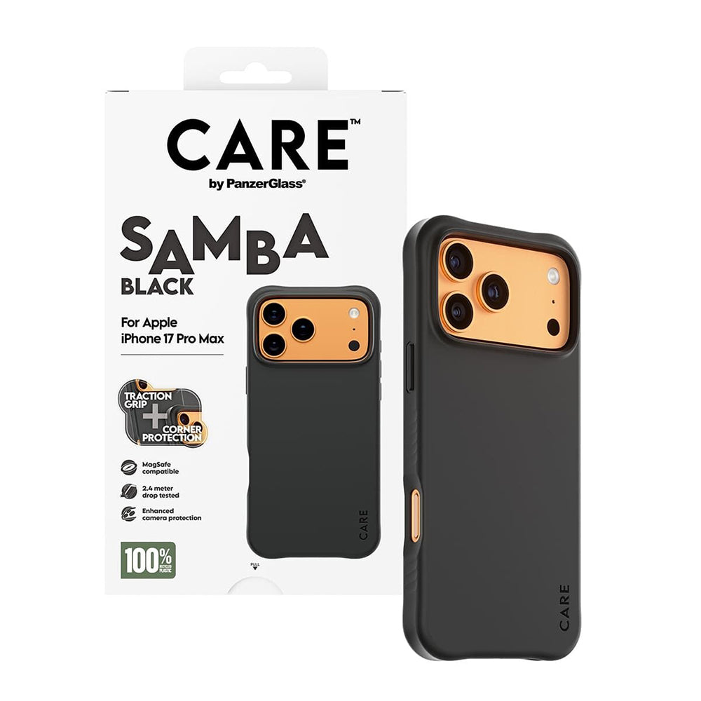 MagSafe tok Apple iPhone 17 Pro Max-hoz, PanzerGlass, Divatos, Fekete