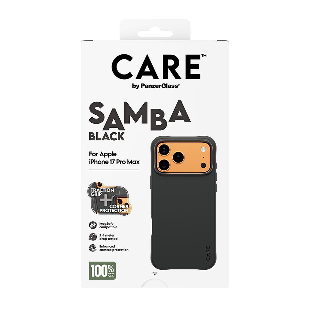 MagSafe tok Apple iPhone 17 Pro Max-hoz, PanzerGlass, Divatos, Fekete