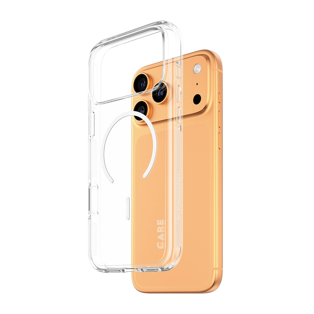 MagSafe tok Apple iPhone 17 Pro Max-hoz, PanzerGlass, Care Urban Explorer, Átlátszó Fehér