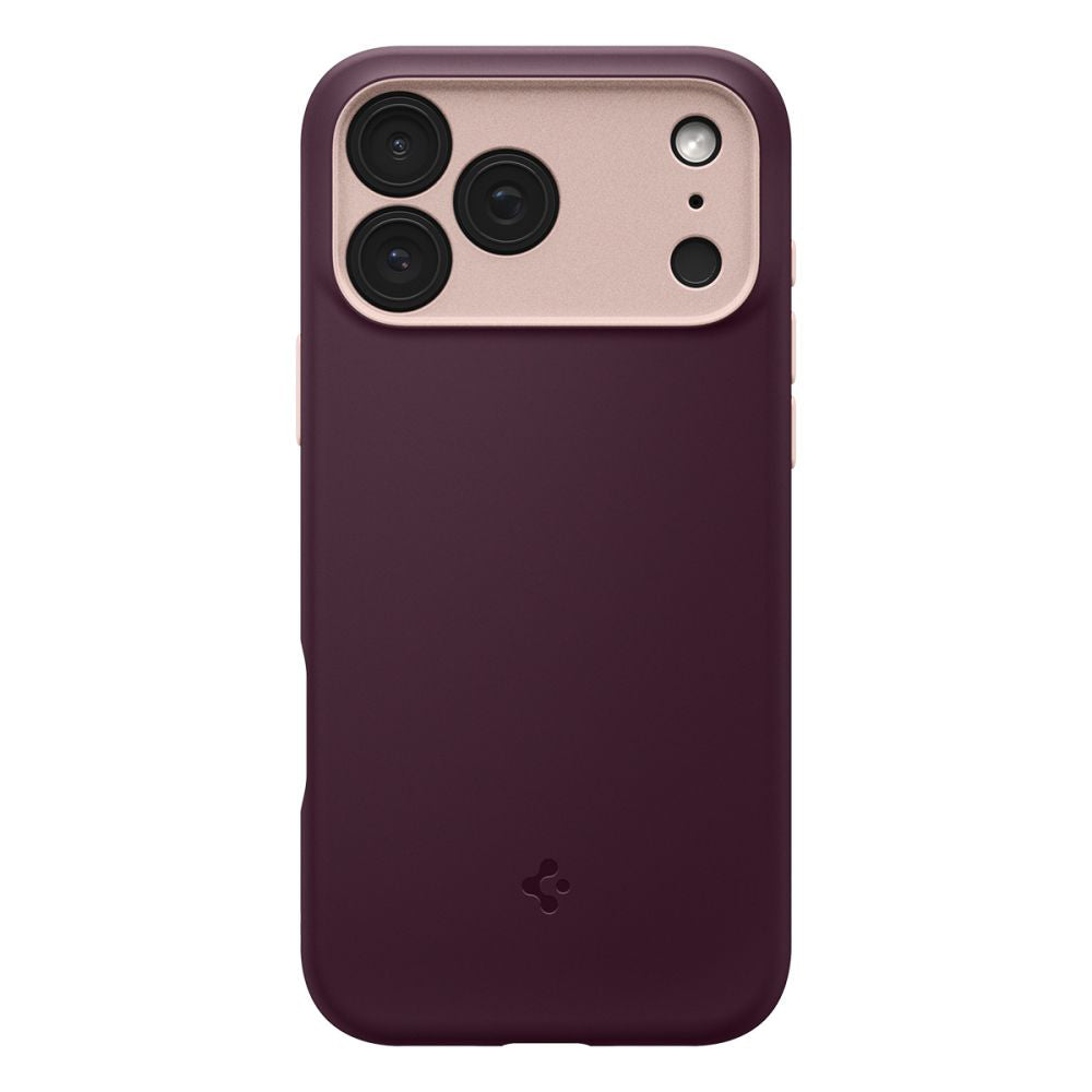 MagSafe Case for Apple iPhone 17 Pro Max, Spigen, Caseology Nano Pop, Burgundy ACS10261