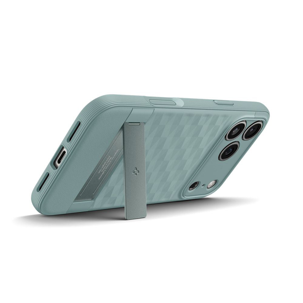 MagSafe tok Apple iPhone 17 Pro Max-hez, Spigen, Caseology Parallax S, Zöld ACS09912