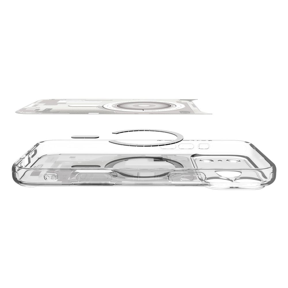 MagSafe tok Apple iPhone 17 Pro Max-hez, Spigen, Ultra Hybrid Zero One, Fehér ACS10287