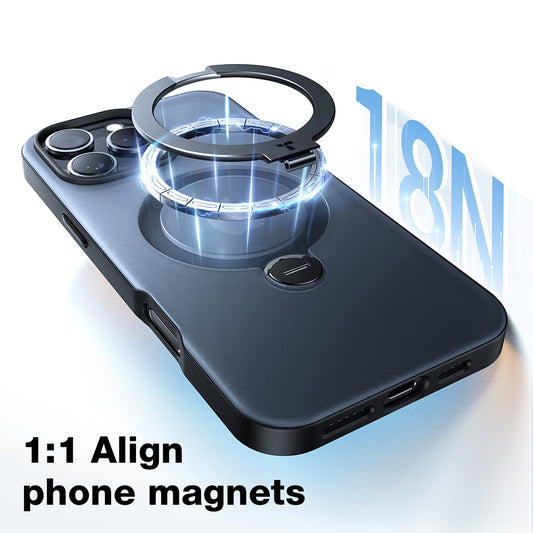 MagSafe tok Apple iPhone 17 Pro Max-hoz, Torras, Ostand Spin, Kék