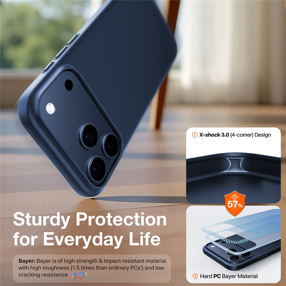 MagSafe Case for Apple iPhone 17 Pro Max, Torras, SlimFit, Navy Blue