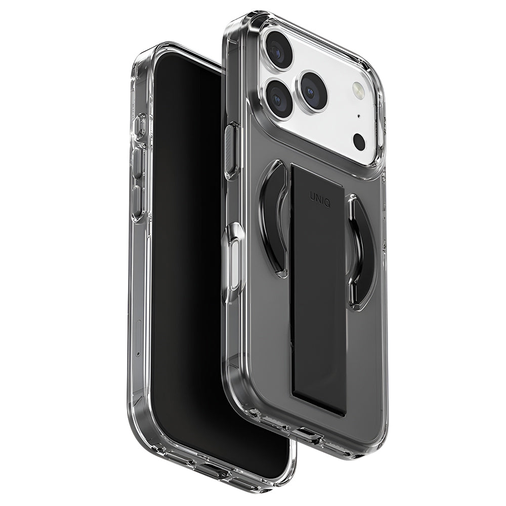 MagSafe tok Apple iPhone 17 Pro Max-hoz, UNIQ, Heldro Air MagClick, Fekete