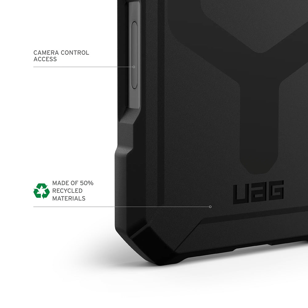 MagSafe Case for Apple iPhone 17 Pro Max, Urban Armor Gear, Essential Armor, Black