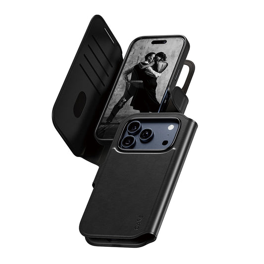 MagSafe tok Apple iPhone 17 Pro-hoz, PanzerGlass, Care Feature Tango Two-in-One, Fekete
