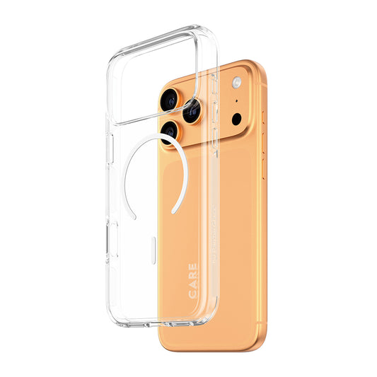 MagSafe tok Apple iPhone 17 Pro-hoz, PanzerGlass, Care Urban Explorer, Átlátszó Fehér