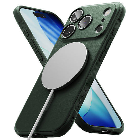MagSafe tok Apple iPhone 17 Pro-hoz, Ringke, Onyx, Sötétzöld