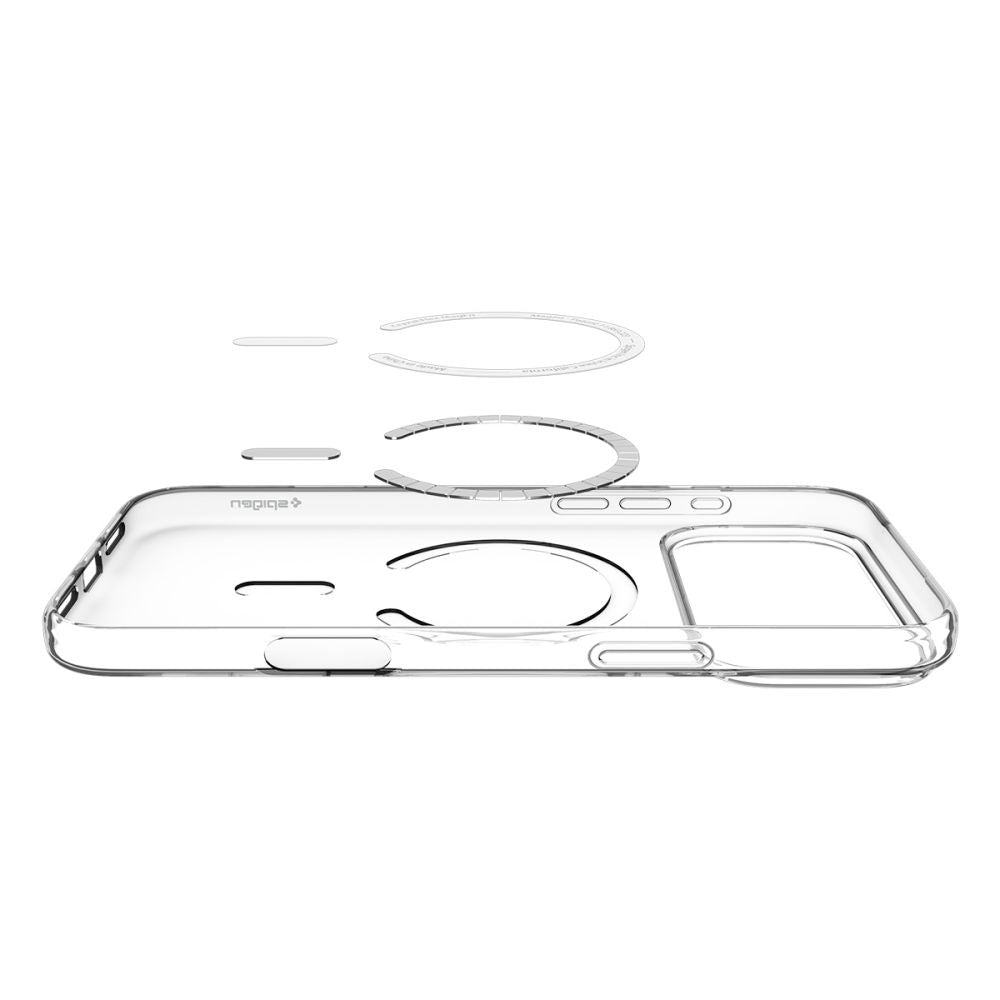 MagSafe tok Apple iPhone 17 Pro-hoz, Spigen, Liquid Crystal, Fehér ACS10396