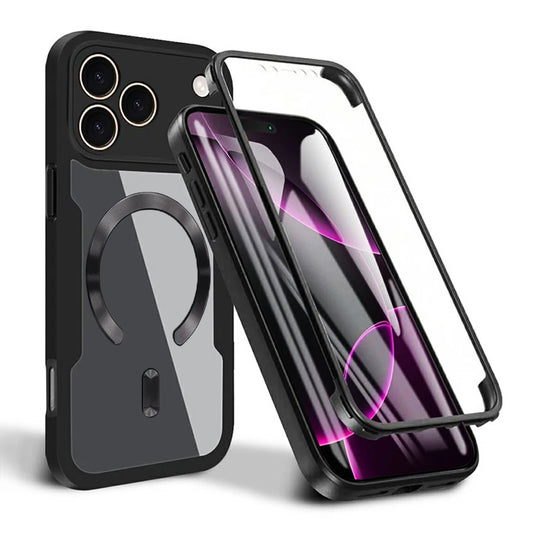 MagSafe tok Apple iPhone 17 Pro-hoz, Techsuit, ColorVerse 360, Fekete