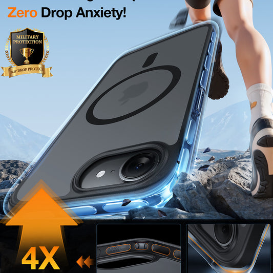 MagSafe tok Apple iPhone 17 Pro-hoz, Torras, Guardian, Kék