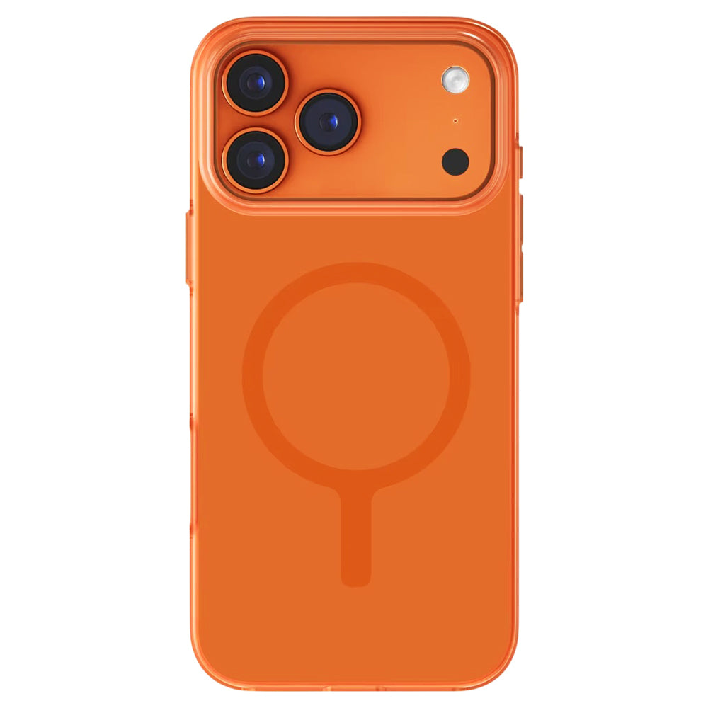 MagSafe tok Apple iPhone 17 Pro-hoz, UNIQ, Clario MagClick, Narancssárga