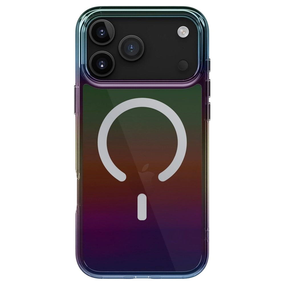 MagSafe tok Apple iPhone 17 Pro-hoz, UNIQ, Iridescia MagClick, Aurora