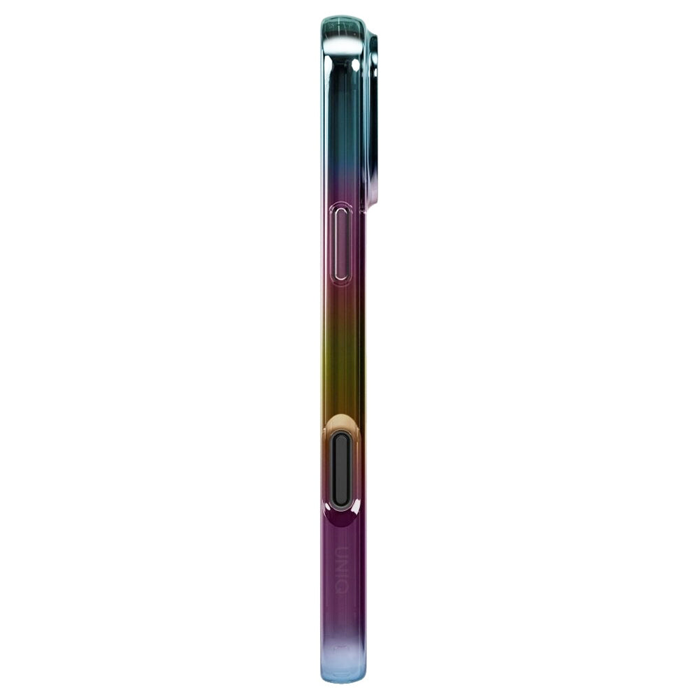 MagSafe tok Apple iPhone 17 Pro-hoz, UNIQ, Iridescia MagClick, Aurora