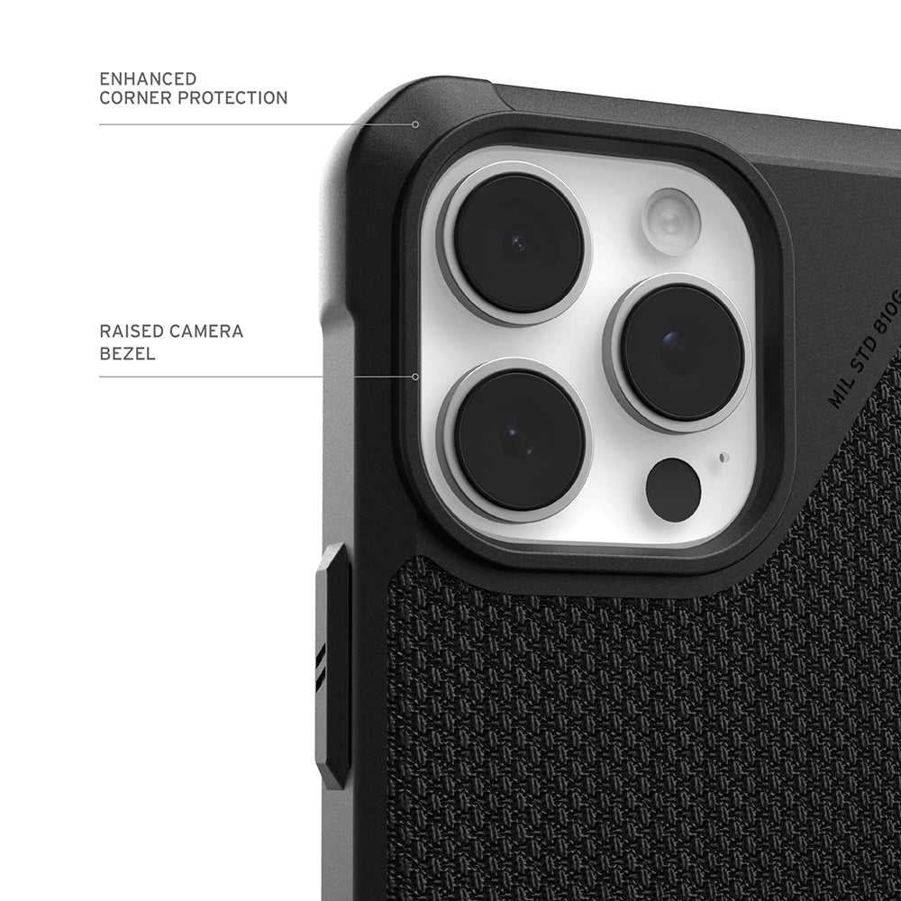 MagSafe tok Apple iPhone 17 Pro-hoz, Urban Armor Gear, Metropolis LT Kevlar, Fekete