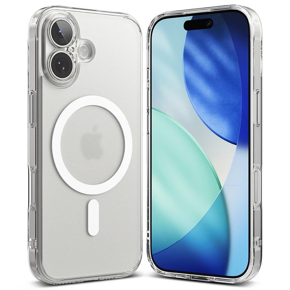 MagSafe tok Apple iPhone 17-hez, Ringke, Fusion, Matt átlátszó