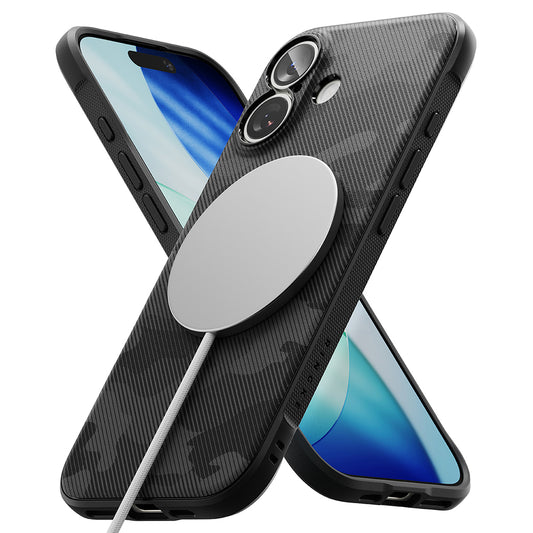 MagSafe tok Apple iPhone 17-hez, Ringke, Onyx, Álcázás