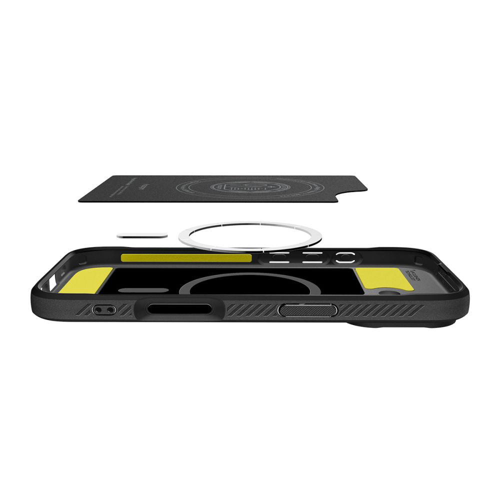 MagSafe tok Apple iPhone 17-hez, Spigen, Rugged Armor, Matt Fekete ACS10367