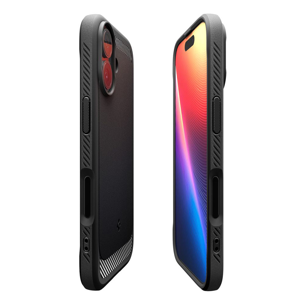 MagSafe tok Apple iPhone 17-hez, Spigen, Rugged Armor, Matt Fekete ACS10367