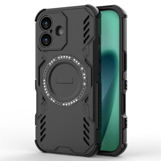 MagSafe tok Apple iPhone 17-hez, Techsuit, ArmorMag, Fekete