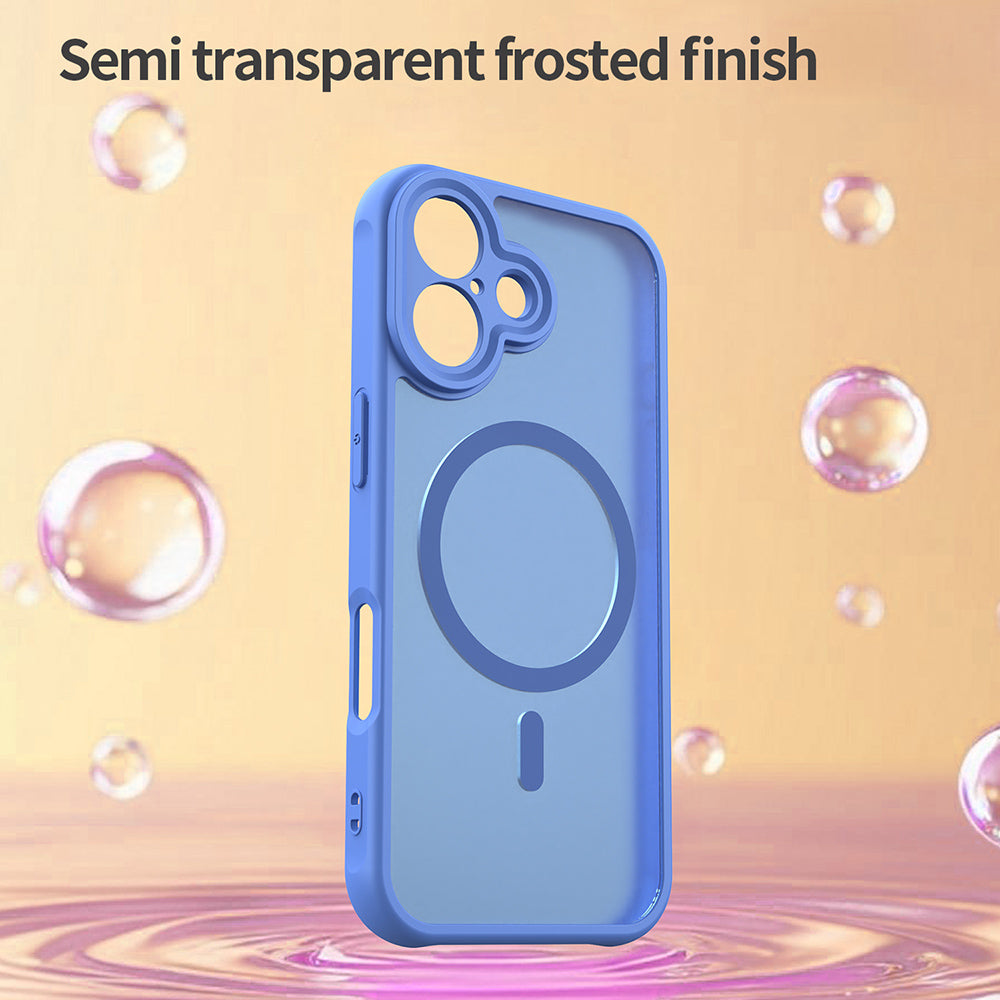 MagSafe tok Apple iPhone 17-hez, Techsuit, HaloFrost II, Kék