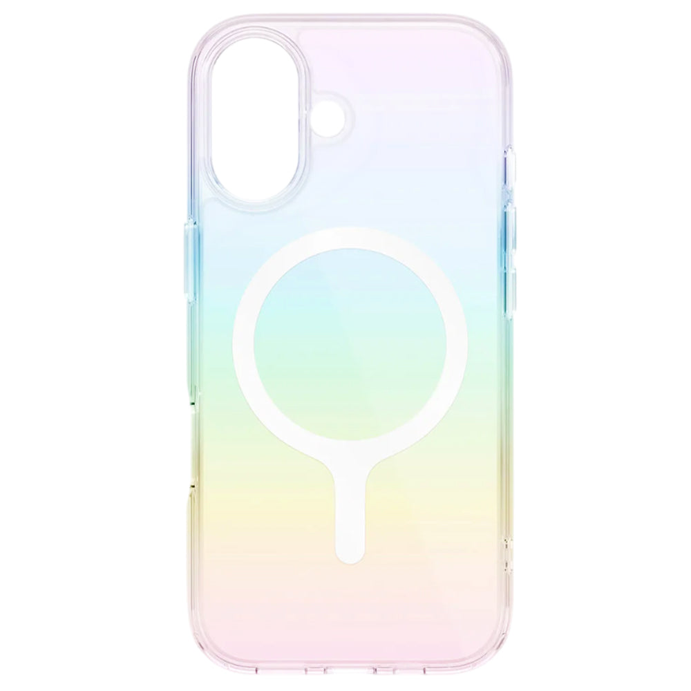 MagSafe tok Apple iPhone 17-hez, UNIQ, Iridescia MagClick, Többszínű