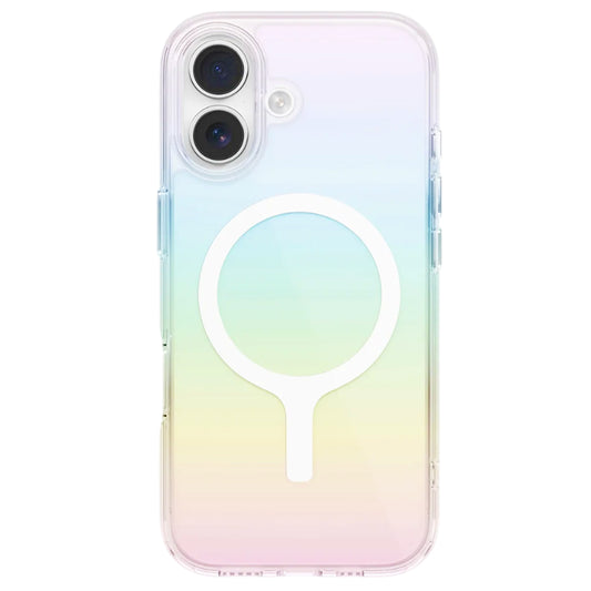 MagSafe tok Apple iPhone 17-hez, UNIQ, Iridescia MagClick, Többszínű