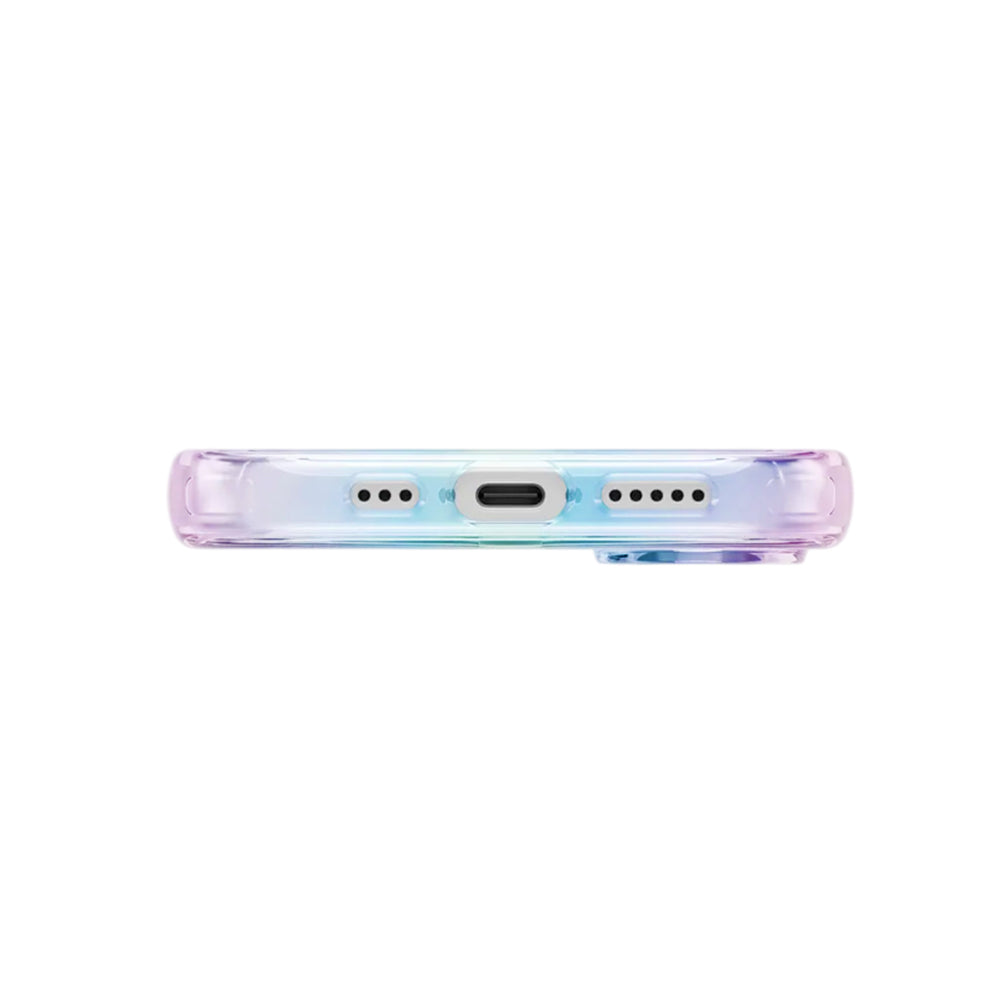 MagSafe tok Apple iPhone 17-hez, UNIQ, Iridescia MagClick, Többszínű
