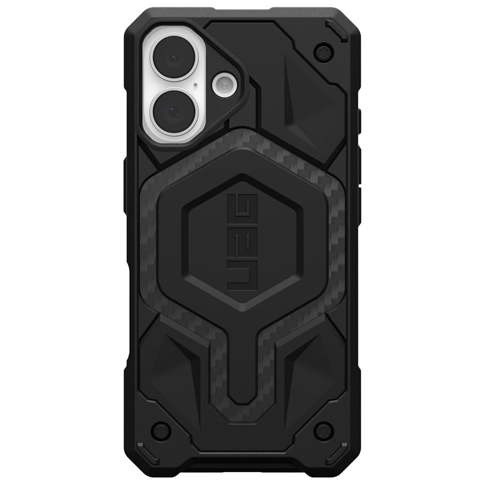 MagSafe Case for Apple iPhone 17, Urban Armor Gear, Monarch Pro Carbon, Black