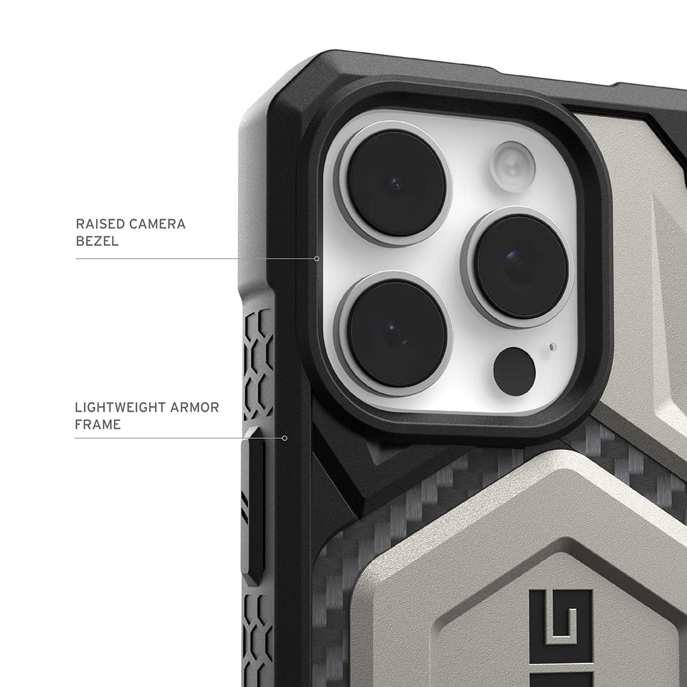 MagSafe tok Apple iPhone 17-hez, Urban Armor Gear, Monarch Pro Kevlar, Fekete