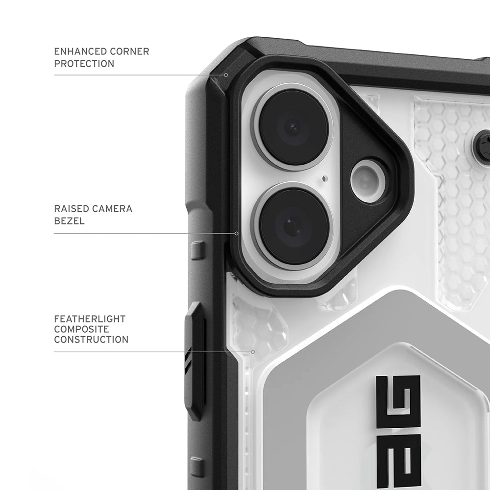 MagSafe tok Apple iPhone 17-hez, Urban Armor Gear, Pathfinder Clear, Átlátszó