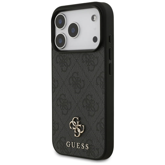 MagSafe tok Apple iPhone 18 Pro / 17 Pro, Guess, 4G Small and Classic, Fekete