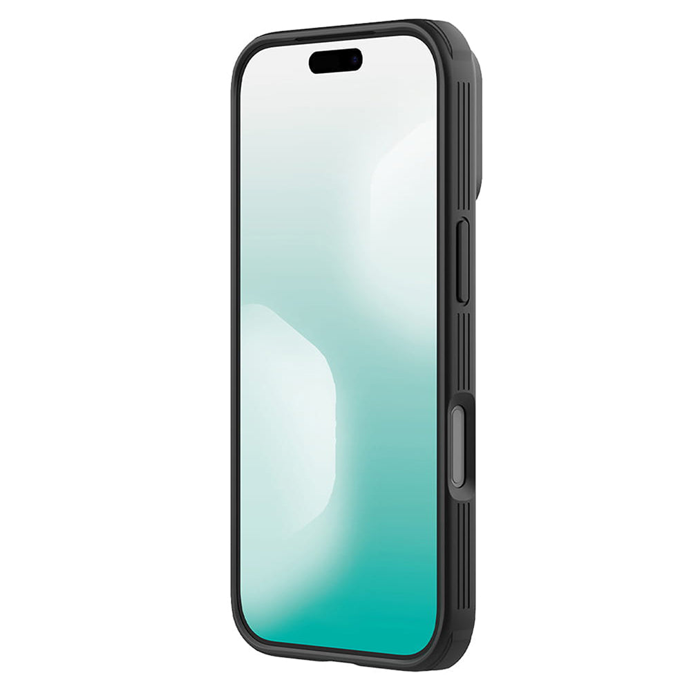 MagSafe tok Apple iPhone 18 Pro / 17 Pro-hoz, Nillkin, CamShield Pro, Fekete Átlátszó