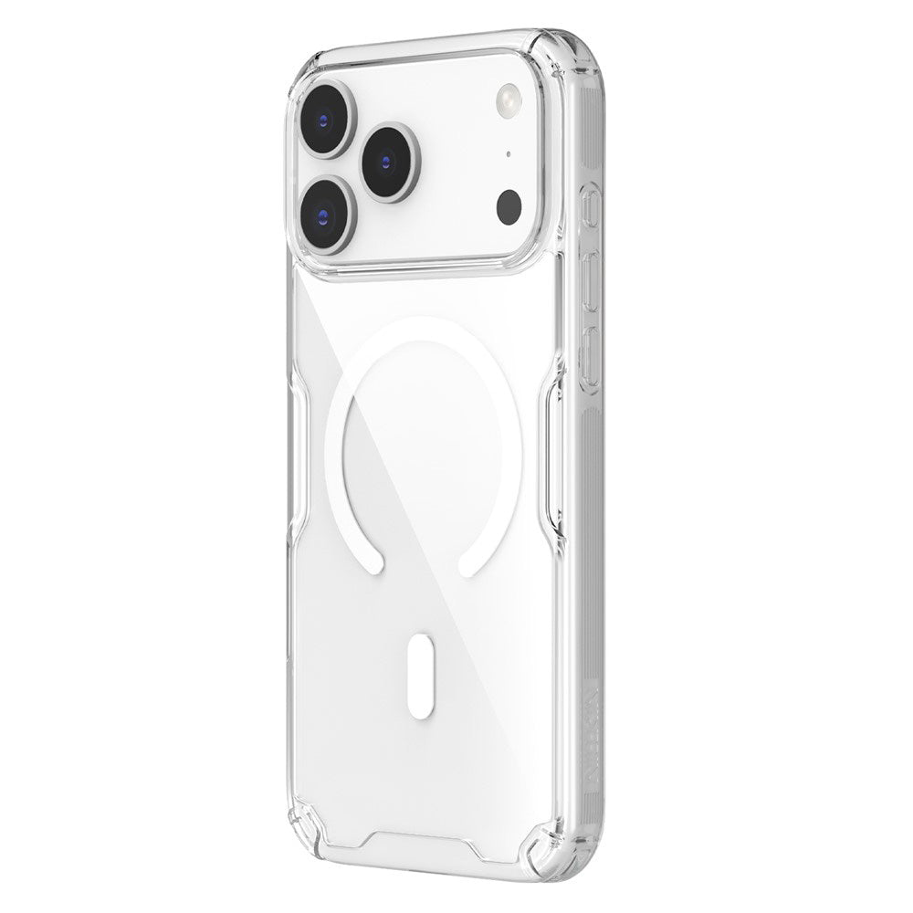 MagSafe tok Apple iPhone 18 Pro / 17 Pro-hoz, Nillkin, Nature Pro, Fehér