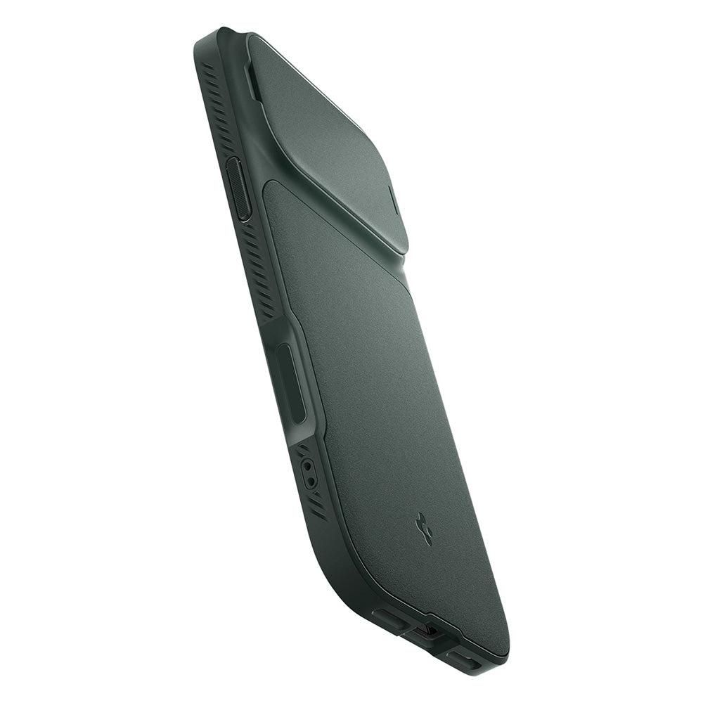 MagSafe tok Apple iPhone 18 Pro / 17 Pro-hoz, Spigen, Optik Armor, Zöld ACS09954