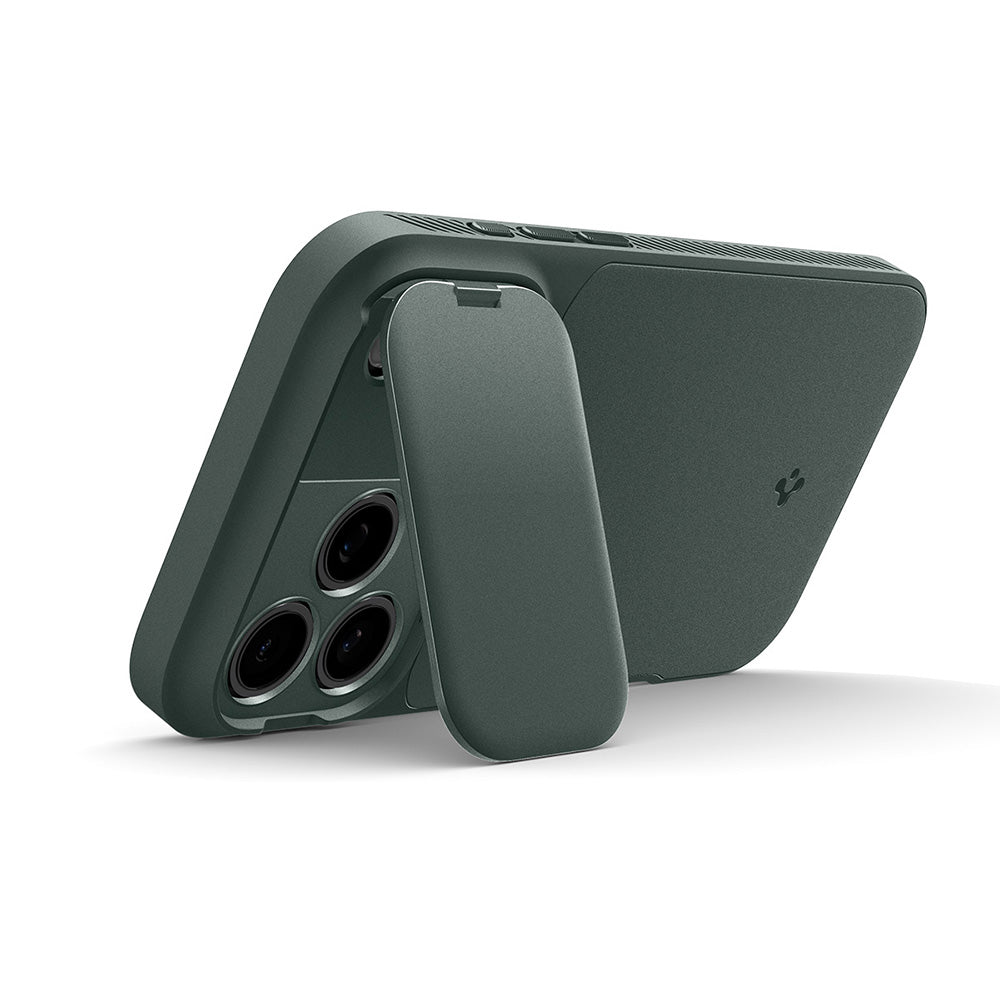 MagSafe tok Apple iPhone 18 Pro / 17 Pro-hoz, Spigen, Optik Armor, Zöld ACS09954