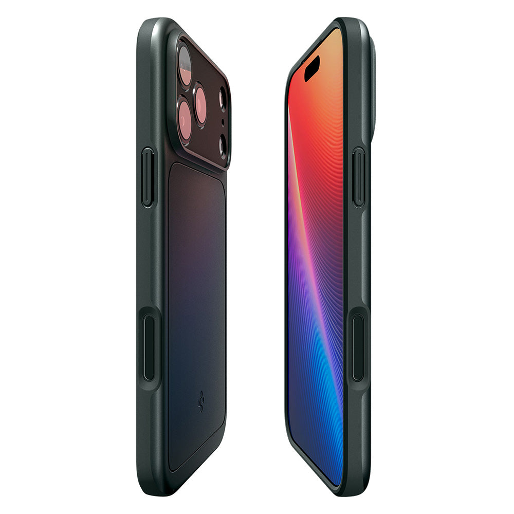 MagSafe tok Apple iPhone 18 Pro / 17 Pro-hoz, Spigen, Thin Fit, Zöld ACS12145