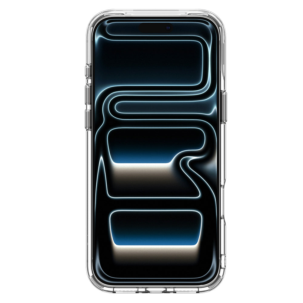 MagSafe tok Apple iPhone 18 Pro / 17 Pro-hoz, Spigen, Ultra Hybrid Optik S, Ezüst Átlátszó ACS11921