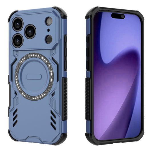 MagSafe tok Apple iPhone 18 Pro / 17 Pro-hoz, Techsuit, ArmorMag, Kék