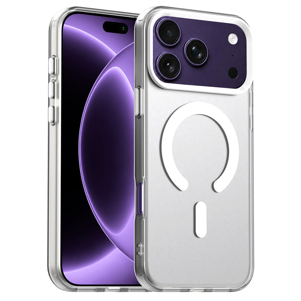 MagSafe tok Apple iPhone 18 Pro / 17 Pro-hoz, Techsuit, CandyCase, Fehér