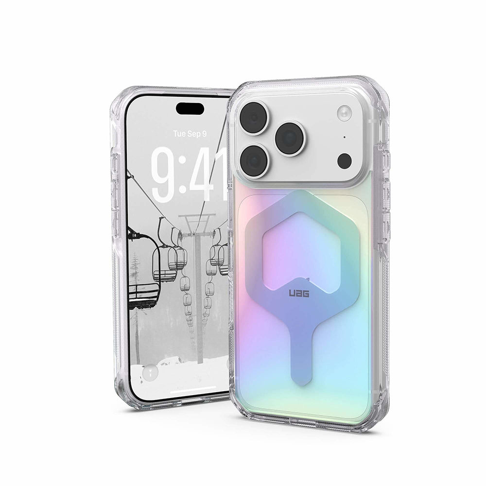 MagSafe tok Apple iPhone 18 Pro / 17 Pro-hoz, Urban Armor Gear, Plyo, Irideszkáló