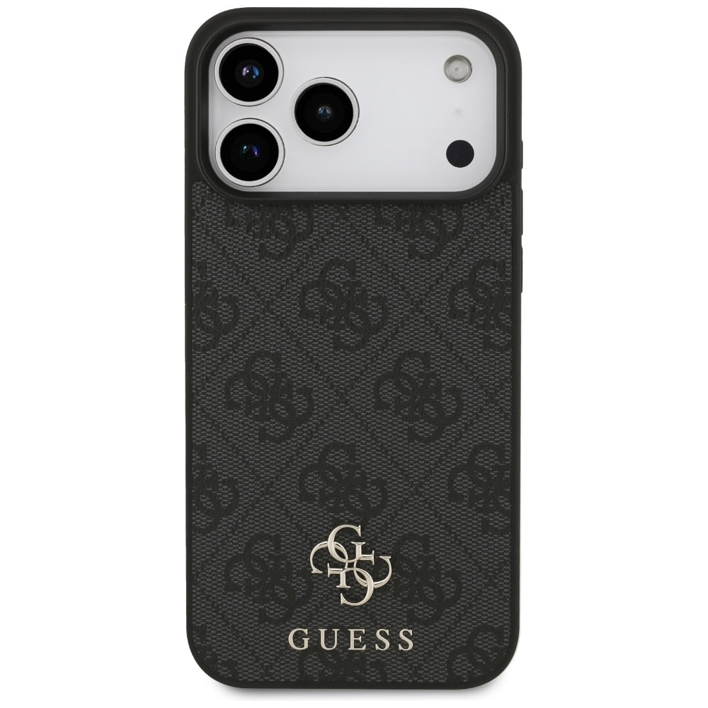 MagSafe tok Apple iPhone 18 Pro Max / 17 Pro Max, Guess, 4G Small and Classic, Fekete