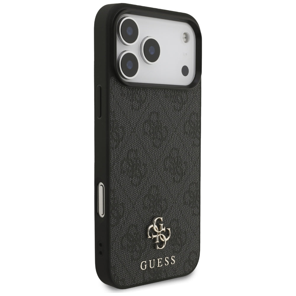 MagSafe tok Apple iPhone 18 Pro Max / 17 Pro Max, Guess, 4G Small and Classic, Fekete