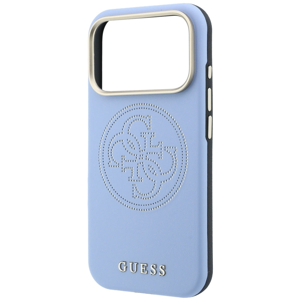 MagSafe tok Apple iPhone 18 Pro Max / 17 Pro Max készülékhez, Guess, Lyukacsos 4G, Kék