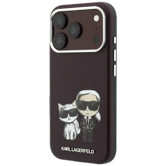 MagSafe tok Apple iPhone 18 Pro Max / 17 Pro Max számára, Karl Lagerfeld, KC Bodies Sketch, Bordó