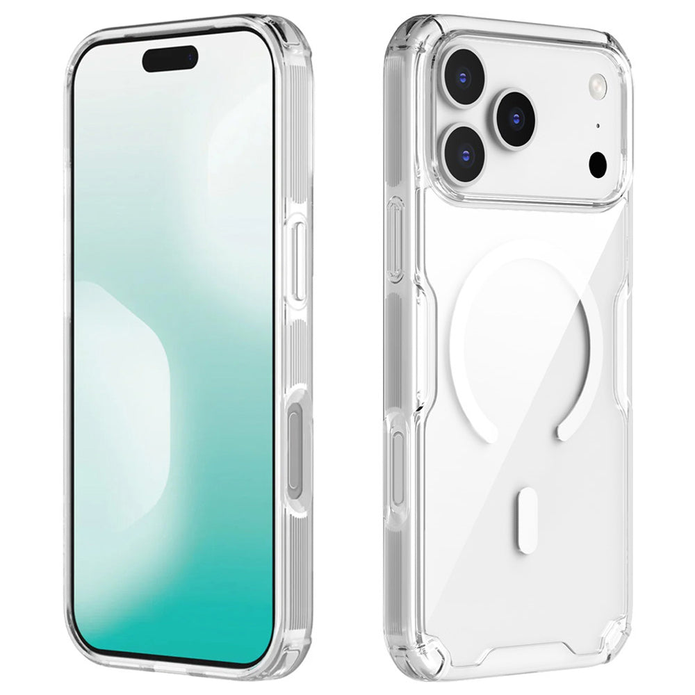 MagSafe tok Apple iPhone 18 Pro Max / 17 Pro Max készülékhez, Nillkin, Nature Pro, Fehér